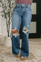 Roseanne High Waist Rigid Magic Column Straight Destricted + Adjustable WS Tabs-Womens-Stay Foxy Boutique, Florissant, Missouri