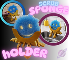 SCRUB DAD SPONGE HOLDER-3D PRINTED-Stay Foxy Boutique, Florissant, Missouri