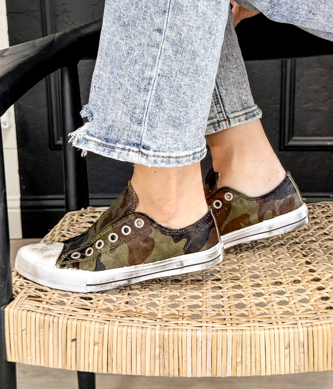Shalomar Sneaker in Camo-120 Sneakers-Stay Foxy Boutique, Florissant, Missouri