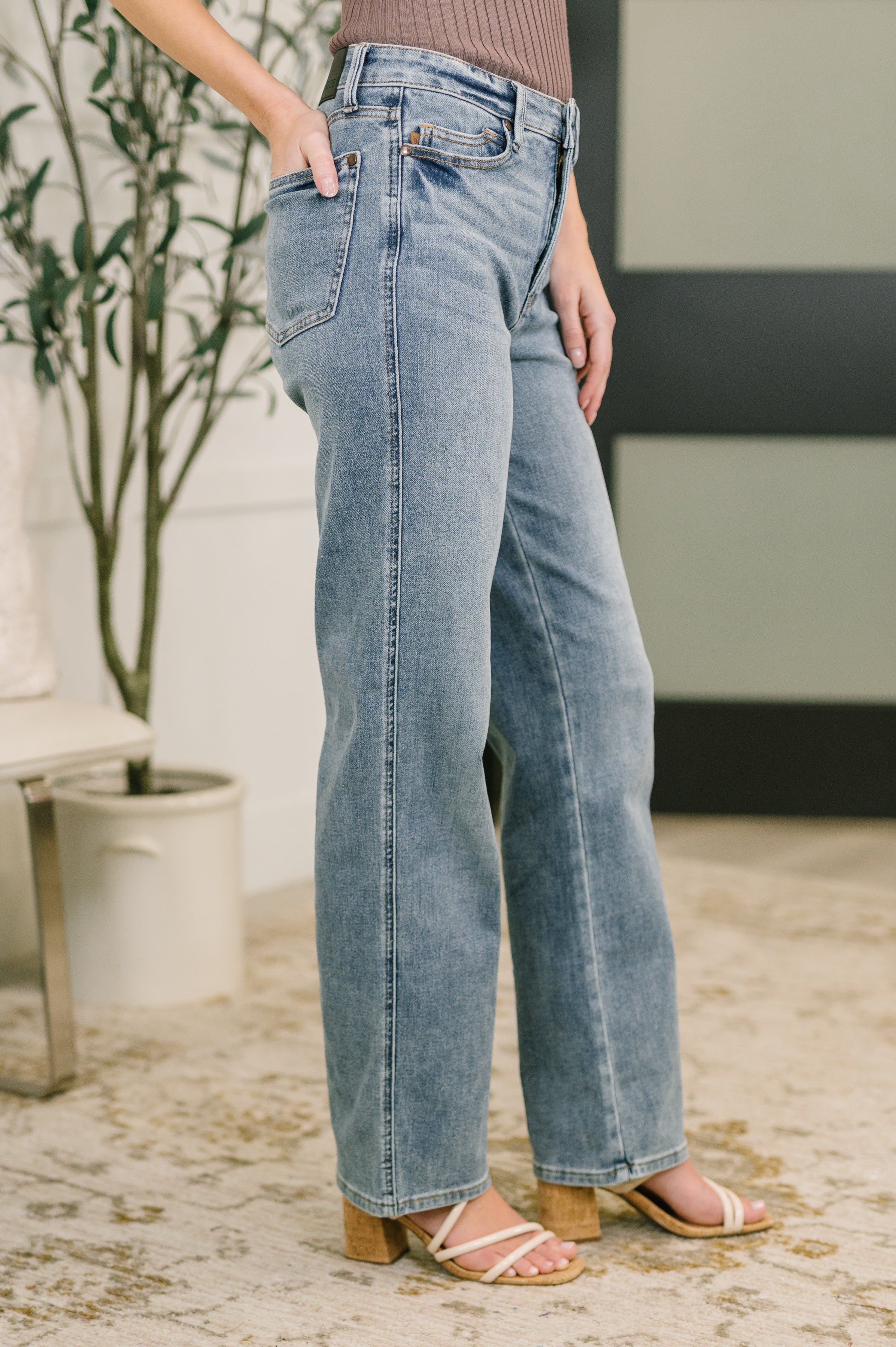 Sabrina High Waist TC Slim Straight-Womens-Stay Foxy Boutique, Florissant, Missouri