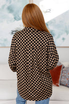 Safe Secrets Checkered Shacket-Layers-Stay Foxy Boutique, Florissant, Missouri