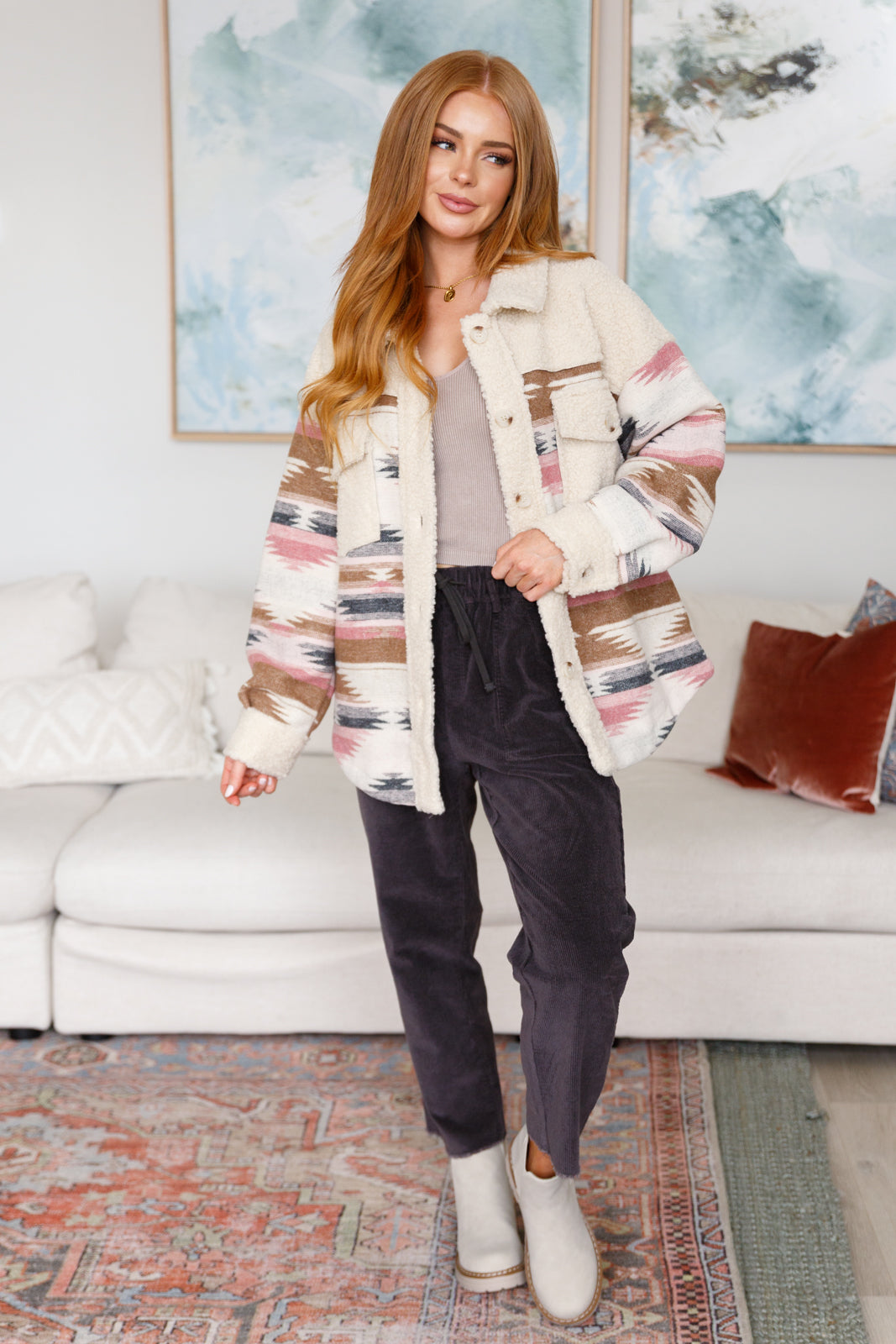 Sedona Sunset Shacket-Layers-Stay Foxy Boutique, Florissant, Missouri