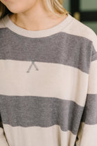 Selfishly Me Relaxed Pull Over in Pyrite-Womens-Stay Foxy Boutique, Florissant, Missouri