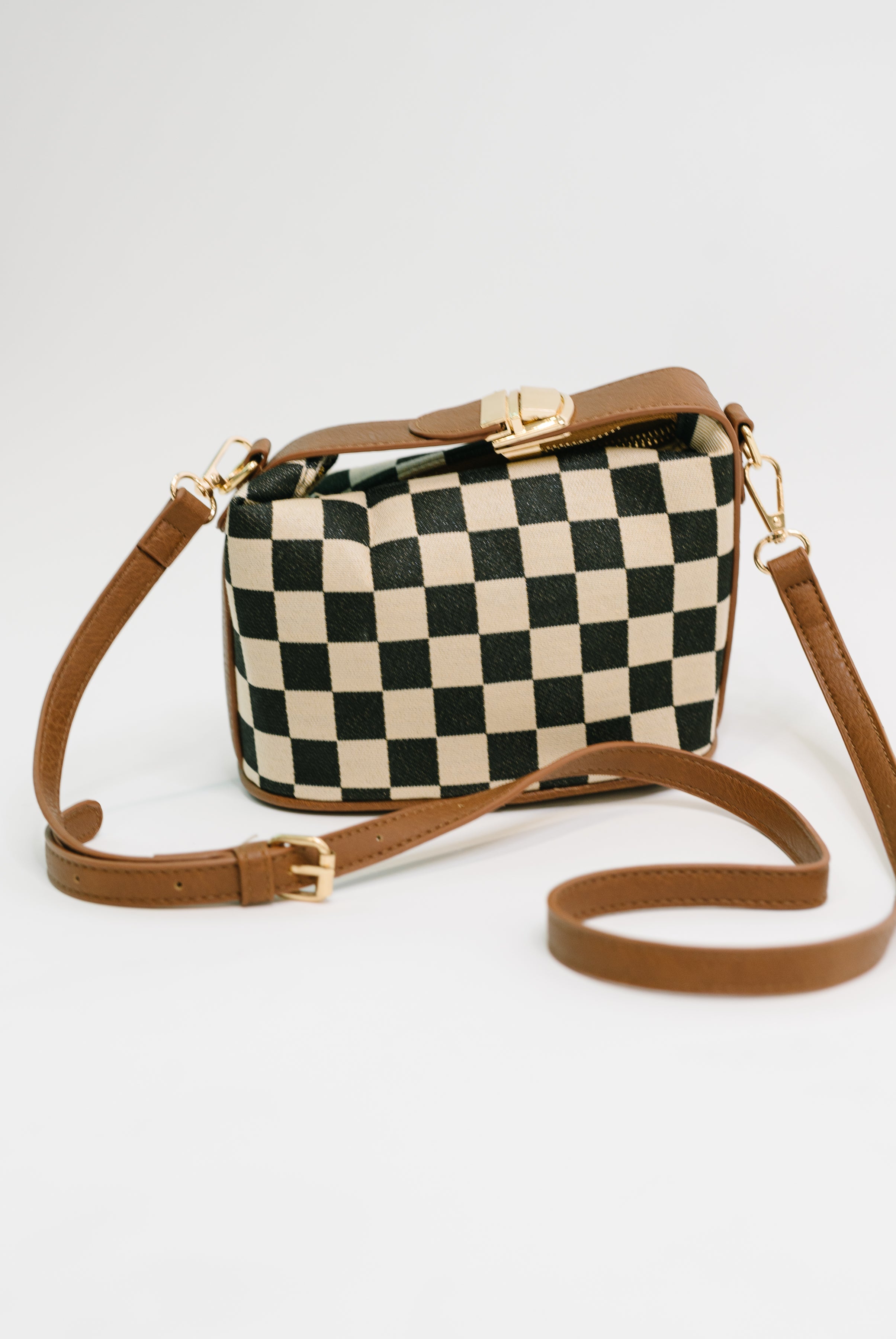 Send a Check Crossbody Bag-Womens-Stay Foxy Boutique, Florissant, Missouri