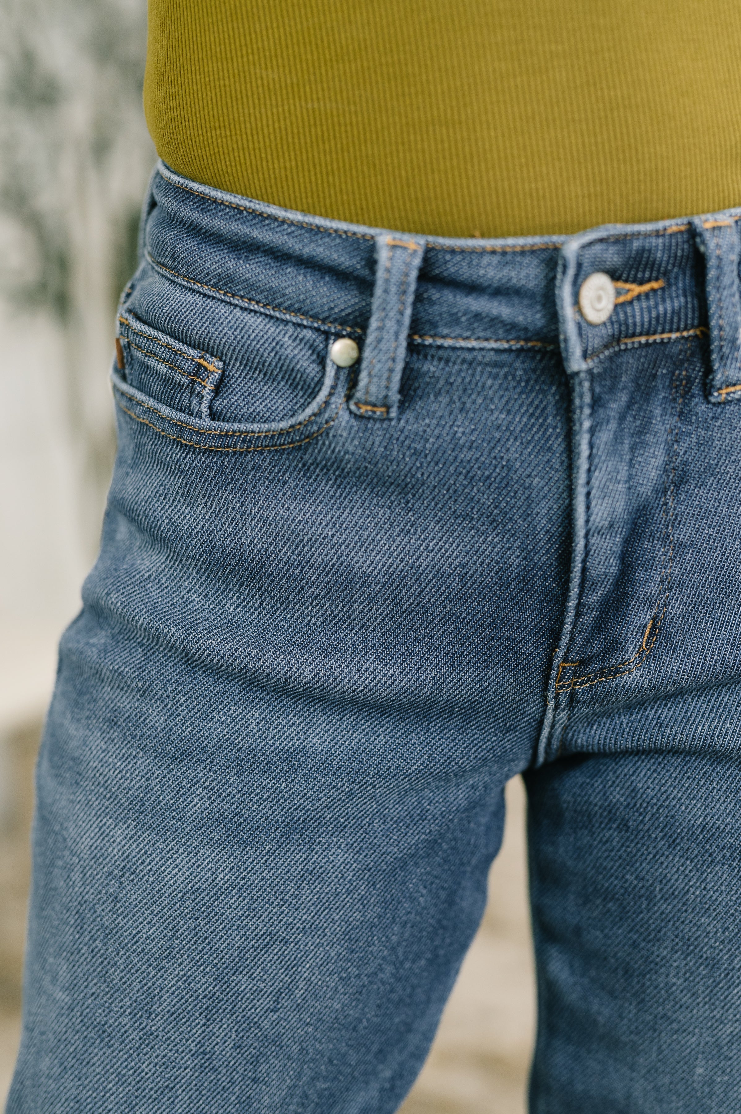Shane Mid Rise Billie Boyfriend Jean in Dark Cozy Indigo-Womens-Stay Foxy Boutique, Florissant, Missouri