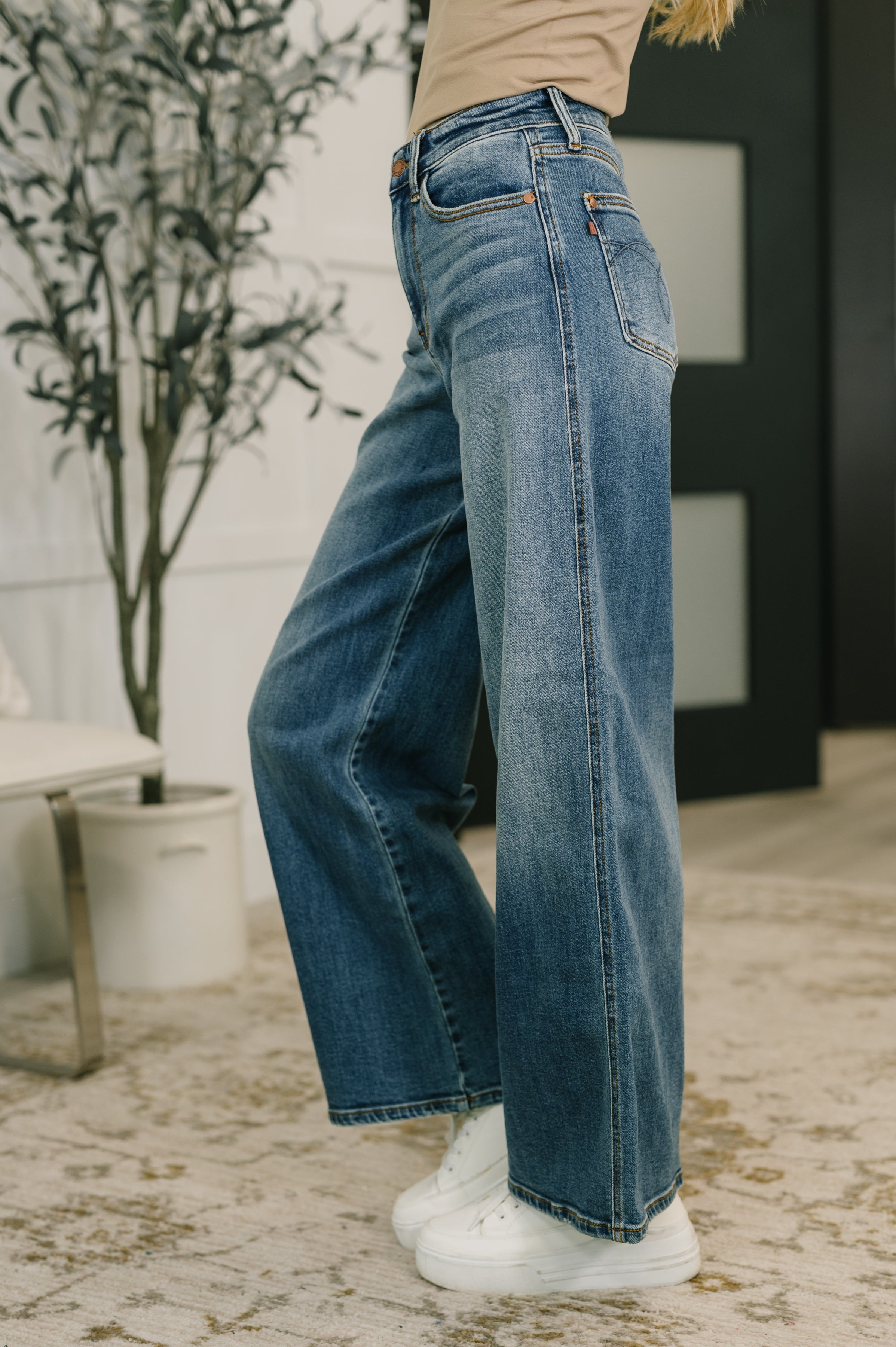 Shayla High Waist Retro Wide-Womens-Stay Foxy Boutique, Florissant, Missouri