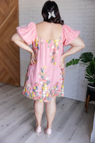 She's Blooming Balloon Sleeve Dress-Dresses-Stay Foxy Boutique, Florissant, Missouri