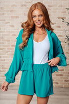 She's Got Game Cropped Jacket-Layers-Stay Foxy Boutique, Florissant, Missouri