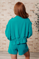 She's Got Game Cropped Jacket-Layers-Stay Foxy Boutique, Florissant, Missouri