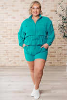 She's Got Game Cropped Jacket-Layers-Stay Foxy Boutique, Florissant, Missouri