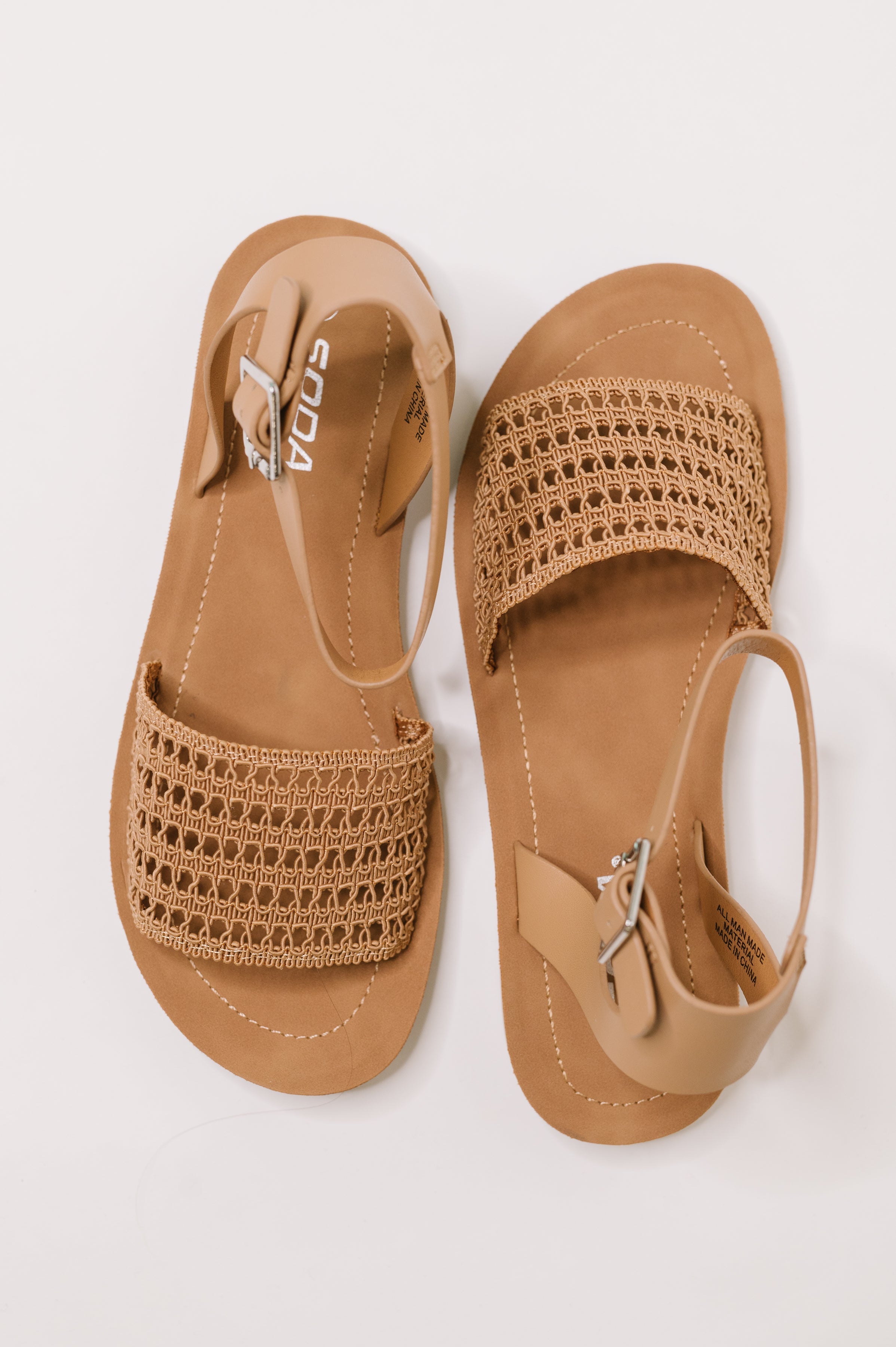 Sibley Sandal in Camel-Womens-Stay Foxy Boutique, Florissant, Missouri