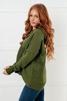 Simple Snug Snap Hooded Pullover-Tops-Stay Foxy Boutique, Florissant, Missouri