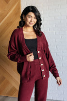 Simple Solution Knit Set in Wine-Sets-Stay Foxy Boutique, Florissant, Missouri