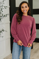 Simply Styled Balloon Sleeve Knit Top-Womens-Stay Foxy Boutique, Florissant, Missouri