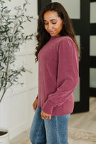 Simply Styled Balloon Sleeve Knit Top-Womens-Stay Foxy Boutique, Florissant, Missouri