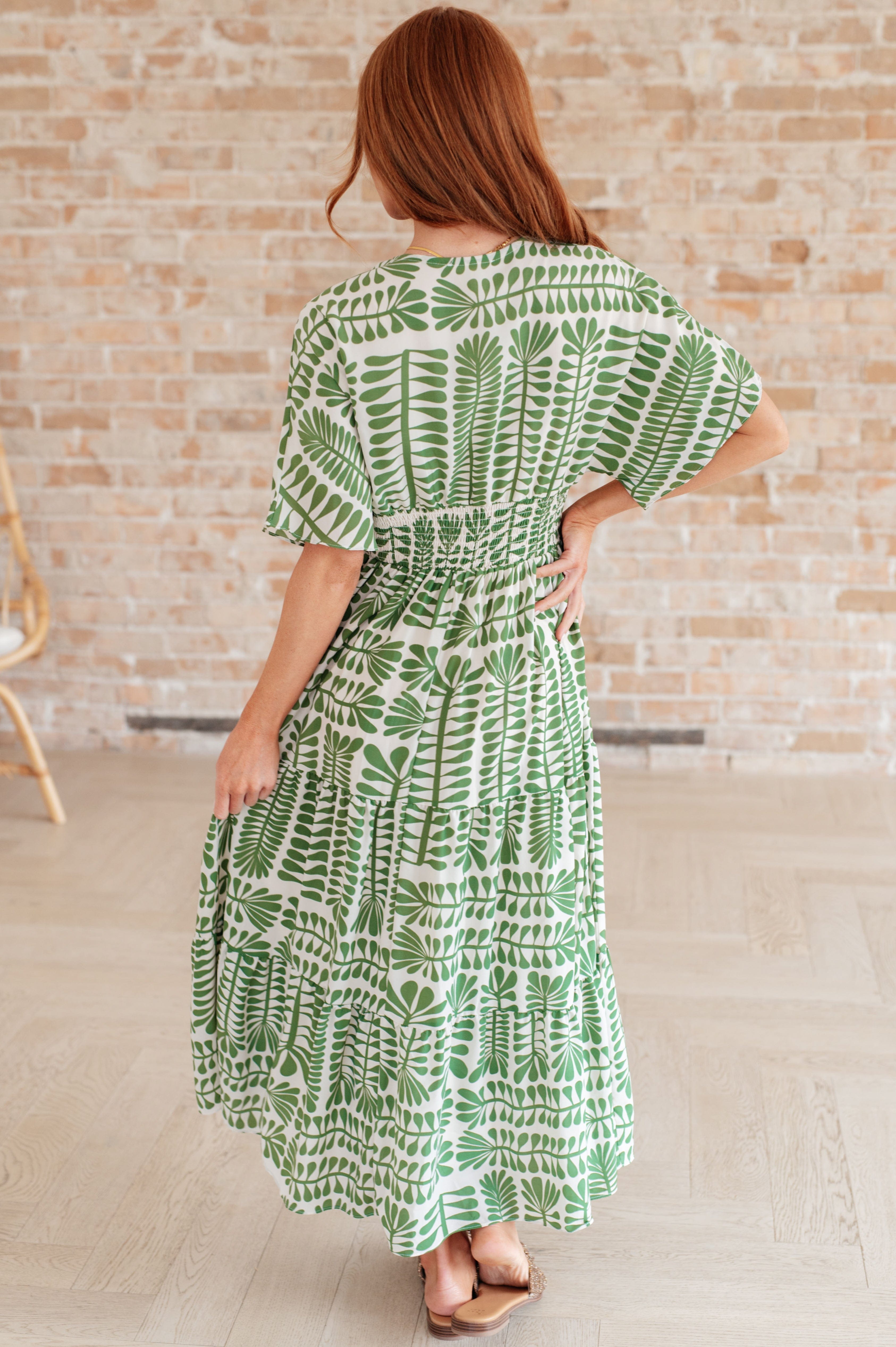 Sincerely, Me Tiered V-Neck Dress-Dresses-Stay Foxy Boutique, Florissant, Missouri