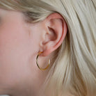 PREORDER: 1" Super Hoops in Two Colors-Womens-Stay Foxy Boutique, Florissant, Missouri