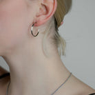 PREORDER: 1" Super Hoops in Two Colors-Womens-Stay Foxy Boutique, Florissant, Missouri