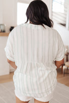 So Far Away Striped Top-Tops-Stay Foxy Boutique, Florissant, Missouri