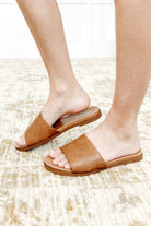 Sole Mate Slip on Sandals in Tan-Womens-Stay Foxy Boutique, Florissant, Missouri