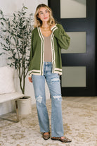 Something Simple Full Front Button Down Cardigan-Womens-Stay Foxy Boutique, Florissant, Missouri