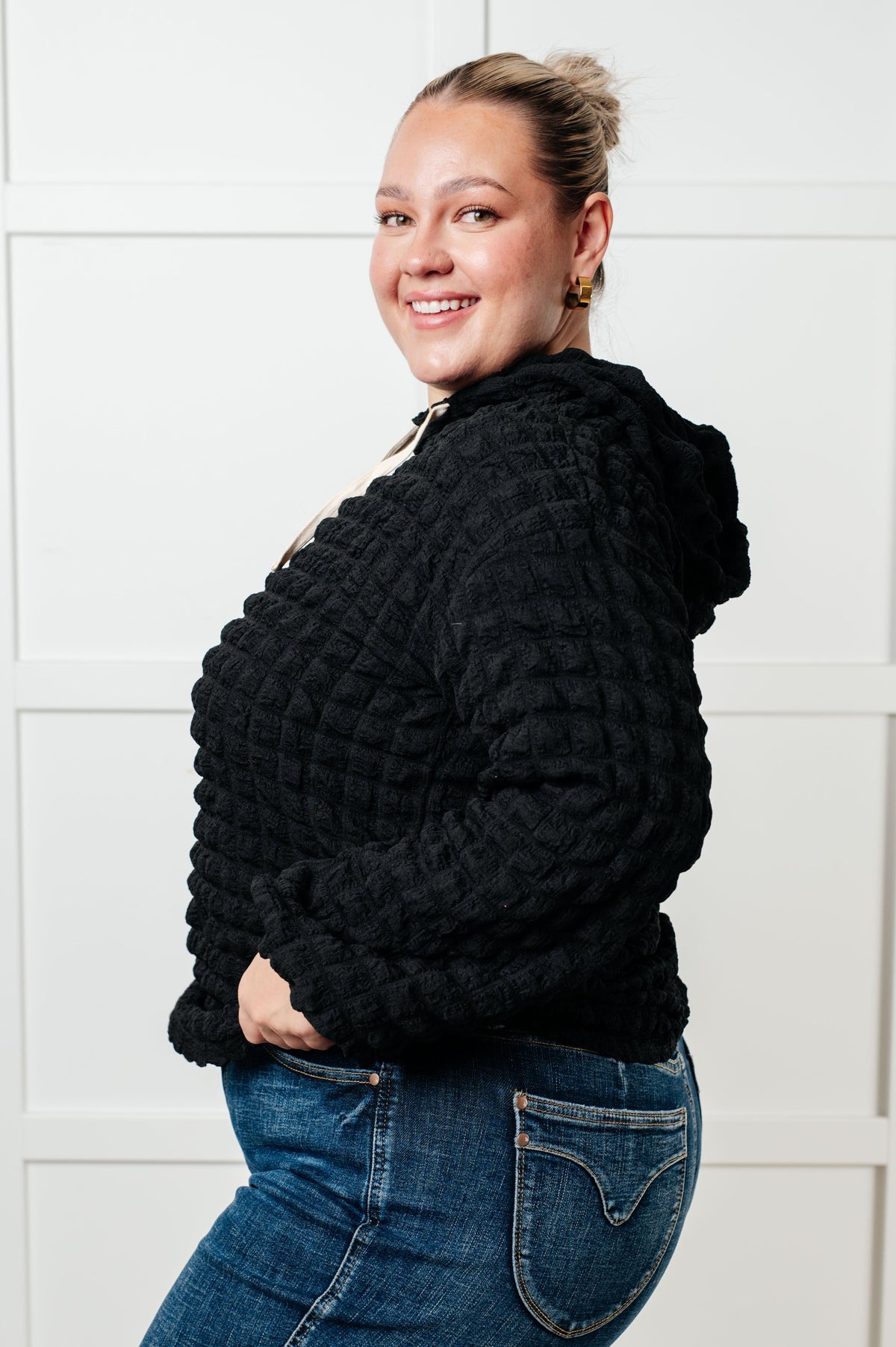Speak Your Thoughts Bubble Hoodie-Tops-Stay Foxy Boutique, Florissant, Missouri