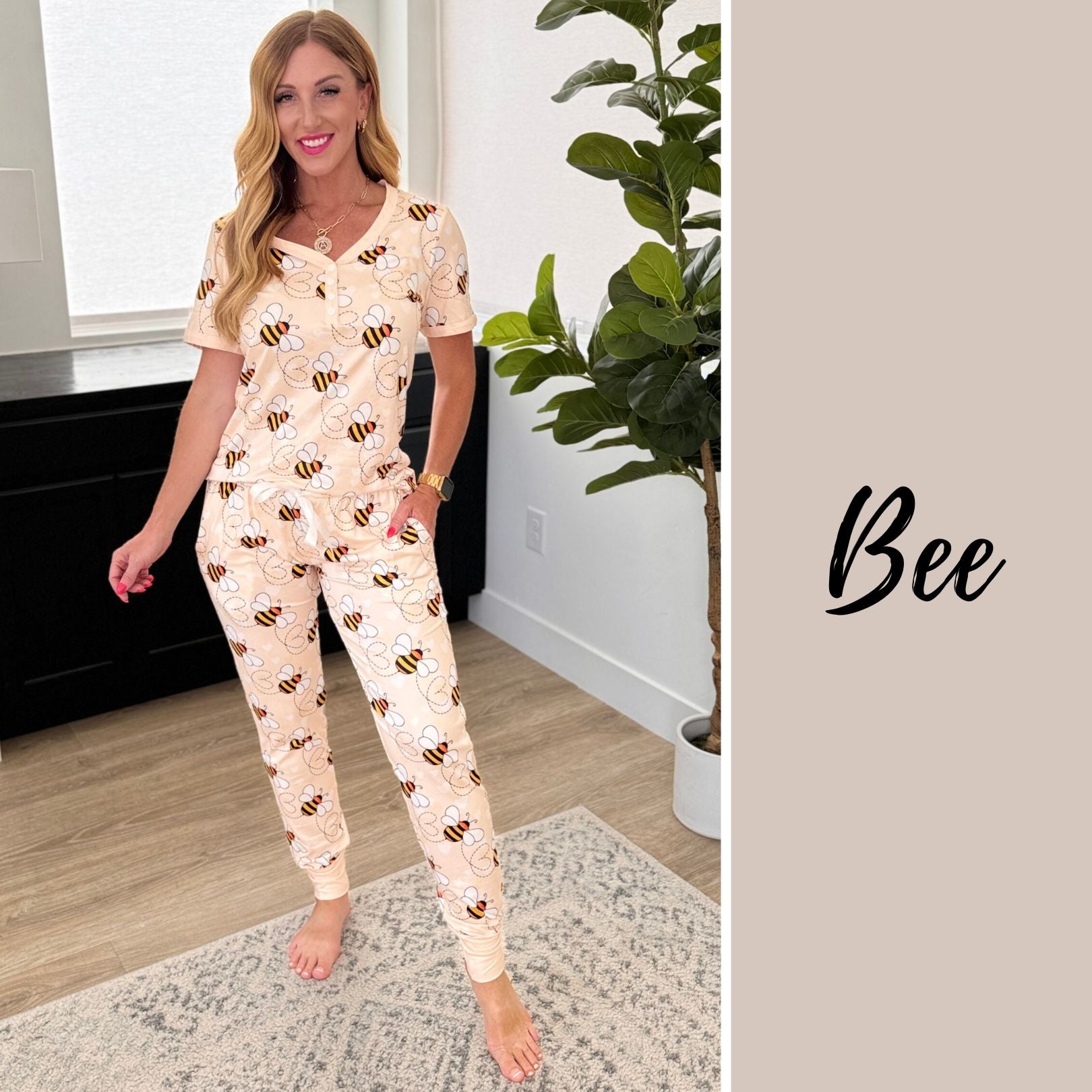 PREORDER: Short Sleeve Jogger Pajama Set in Eight Prints-Womens-Stay Foxy Boutique, Florissant, Missouri