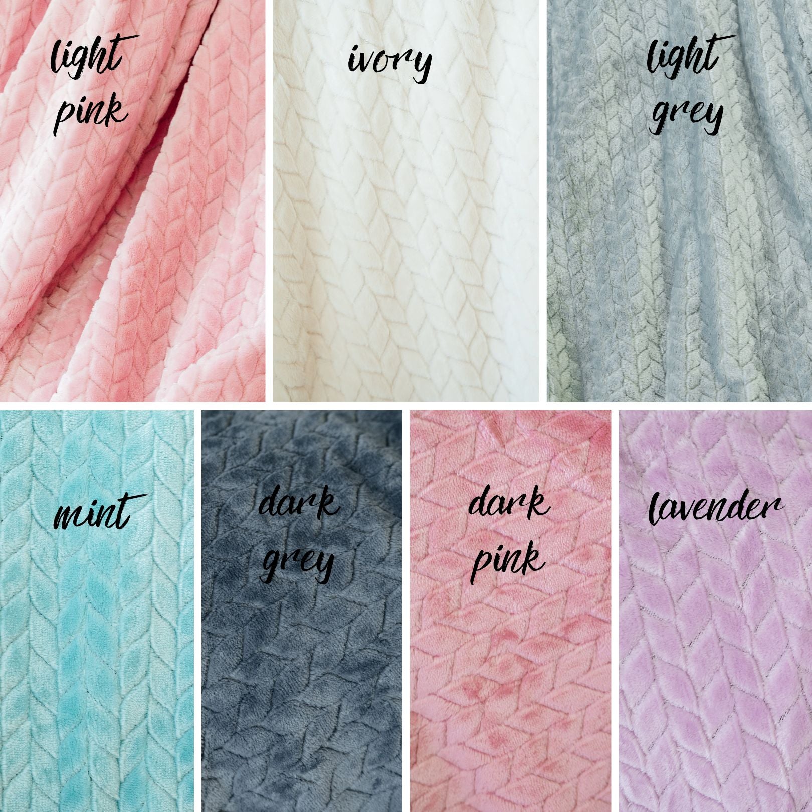 PREORDER: Emerson Blanket (Family Cuddle Size) in Seven Colors-Womens-Stay Foxy Boutique, Florissant, Missouri