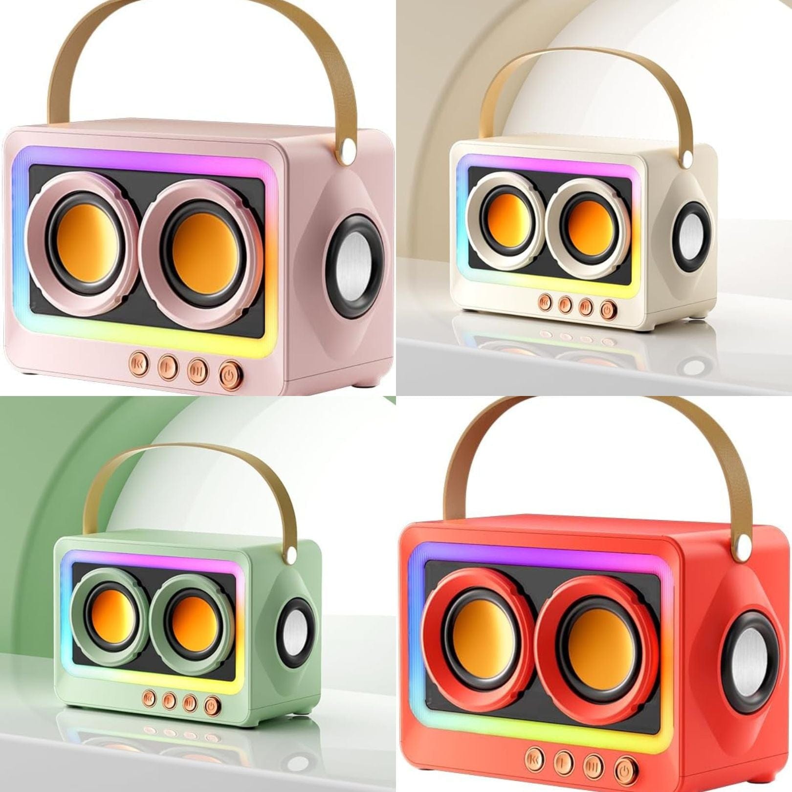 PREORDER: Boombox Mini Bluetooth Wireless Speaker in Assorted Colors-Womens-Stay Foxy Boutique, Florissant, Missouri