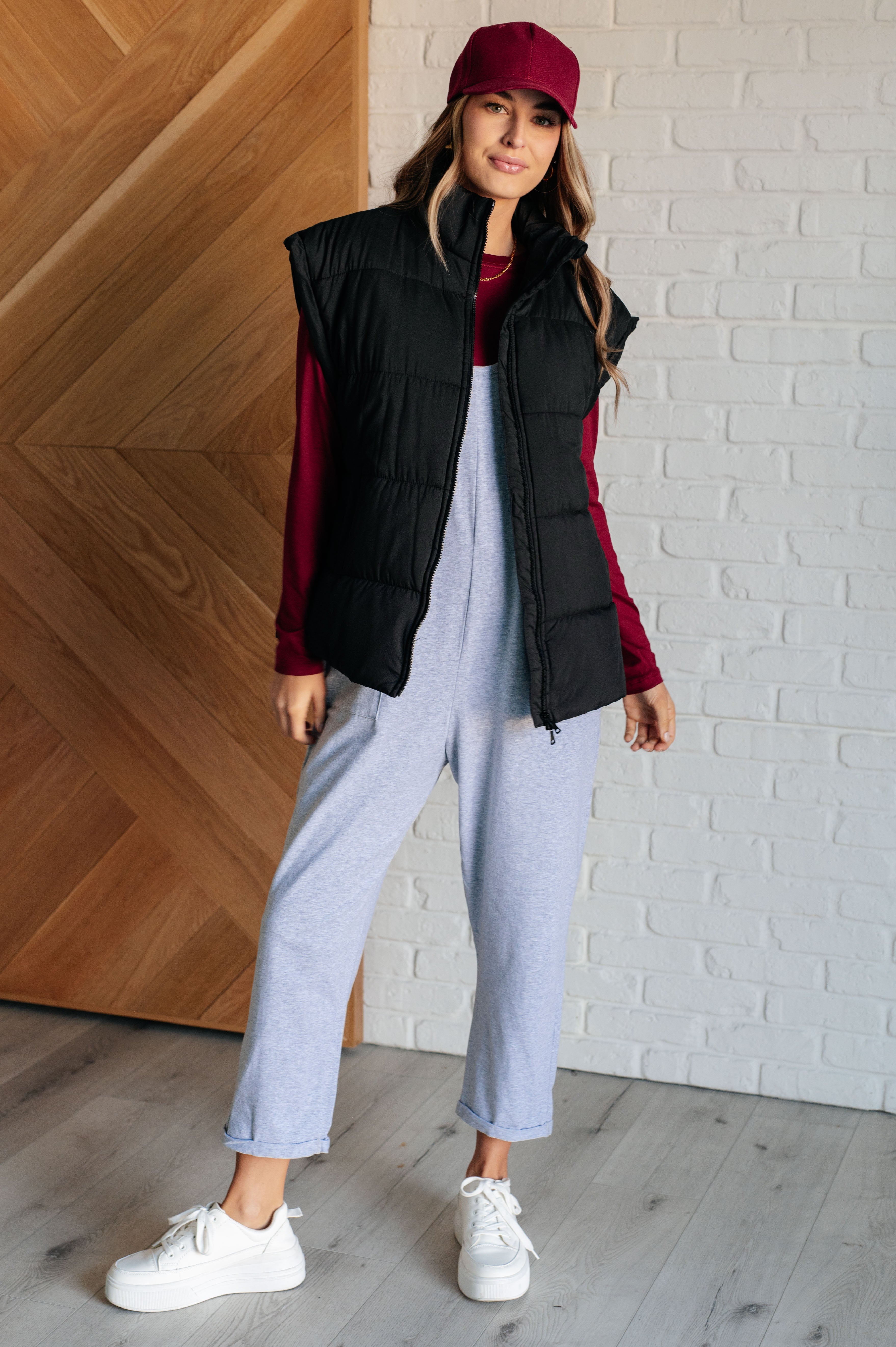 Stadium Seating Puffer Vest-Layers-Stay Foxy Boutique, Florissant, Missouri