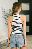 Start to Finished Ribbed Halter Tank-Tops-Stay Foxy Boutique, Florissant, Missouri