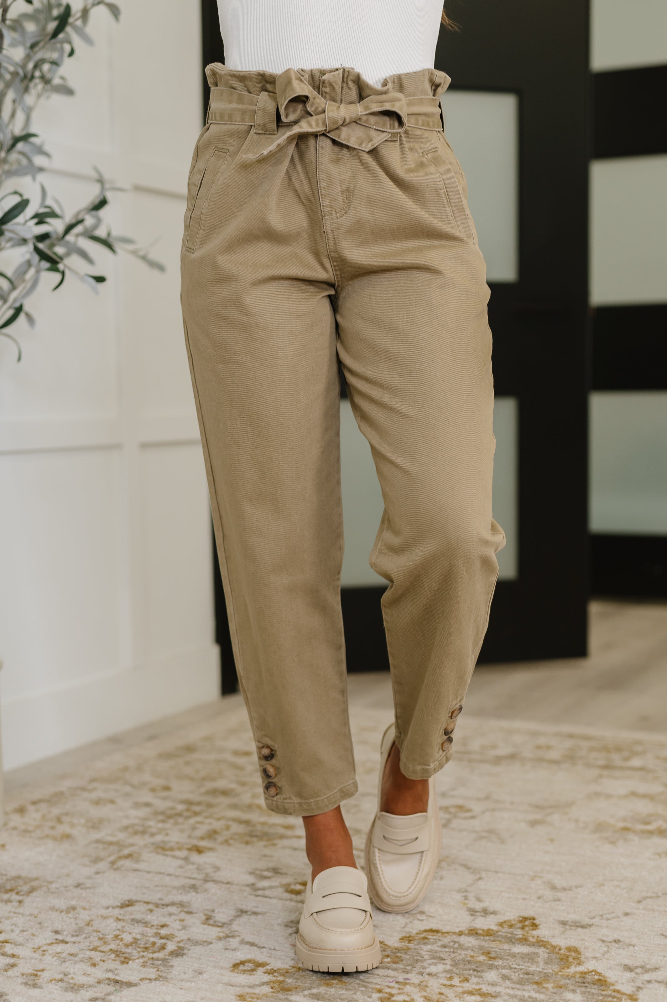 Streets of Serenade High Waist Trousers-Womens-Stay Foxy Boutique, Florissant, Missouri