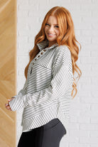 Striped Serendipity Pullover-Tops-Stay Foxy Boutique, Florissant, Missouri