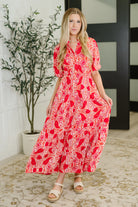 Strolling By Floral Maxi Dress-Womens-Stay Foxy Boutique, Florissant, Missouri