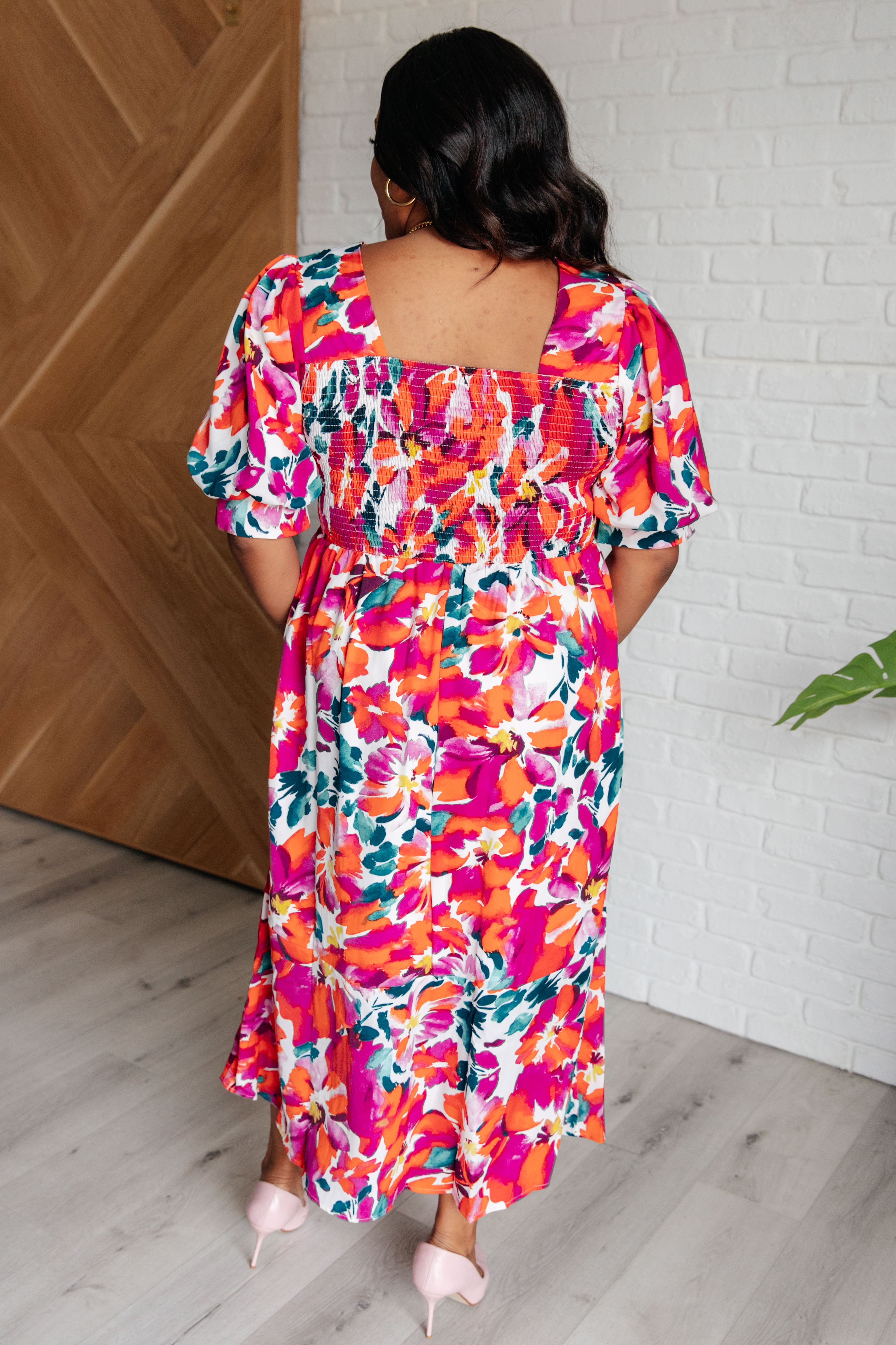 Stroll in the Park Floral Dress-Dresses-Stay Foxy Boutique, Florissant, Missouri