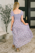 Sugar Talking Tiered Dress in Floral Print-Womens-Stay Foxy Boutique, Florissant, Missouri