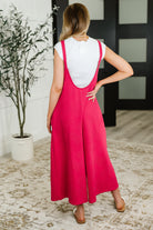 Suit Yourself Adjustable Strap Jumpsuit in Pink-Womens-Stay Foxy Boutique, Florissant, Missouri