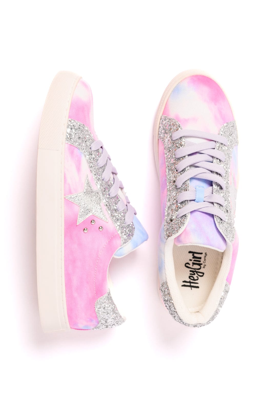 Supernova Sneakers in Pastel Tie Dye-Womens-Stay Foxy Boutique, Florissant, Missouri