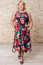 Sway My Way Floral Dress-Dresses-Stay Foxy Boutique, Florissant, Missouri