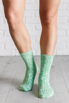 Sweet Heathered Scrunch Socks Set of 3 Pairs-Socks-Stay Foxy Boutique, Florissant, Missouri