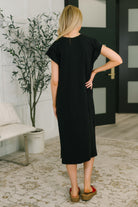 Sweet Like That Casual Dress in Black-Womens-Stay Foxy Boutique, Florissant, Missouri