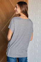 Take it Easy Eyelet Trim Top-Tops-Stay Foxy Boutique, Florissant, Missouri
