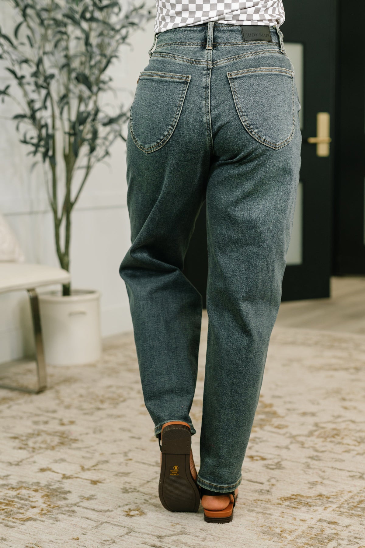 Teressa High Waist Marlow Jean with Hollywood Waist-Womens-Stay Foxy Boutique, Florissant, Missouri