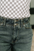Teressa High Waist Marlow Jean with Hollywood Waist-Womens-Stay Foxy Boutique, Florissant, Missouri