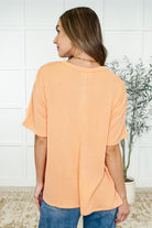 The Go-To Tee in Apricot Bliss-Womens-Stay Foxy Boutique, Florissant, Missouri