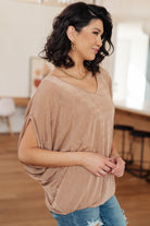 The Realest V-Neck Top-Tops-Stay Foxy Boutique, Florissant, Missouri