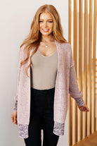 The Way It Was Cardigan in Mauve-Layers-Stay Foxy Boutique, Florissant, Missouri