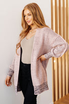 The Way It Was Cardigan in Mauve-Layers-Stay Foxy Boutique, Florissant, Missouri