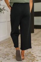 Thyme Culottes in Black-Womens-Stay Foxy Boutique, Florissant, Missouri