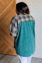 Tied for Time Thermal Plaid Button Up-Tops-Stay Foxy Boutique, Florissant, Missouri
